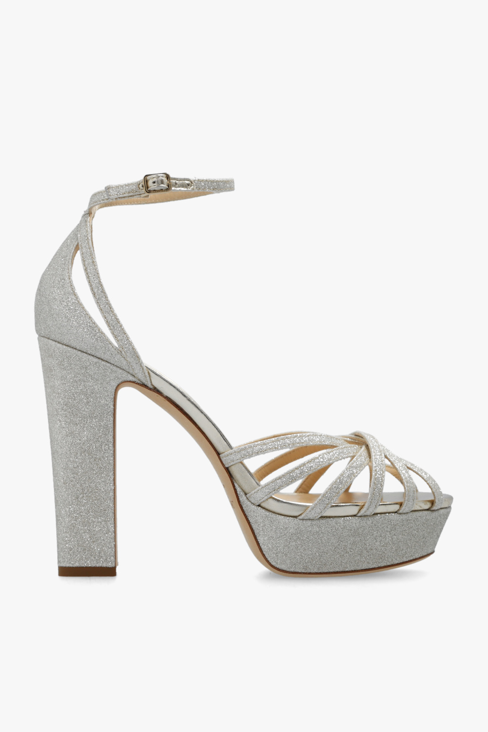 Platinum clearance silver heels